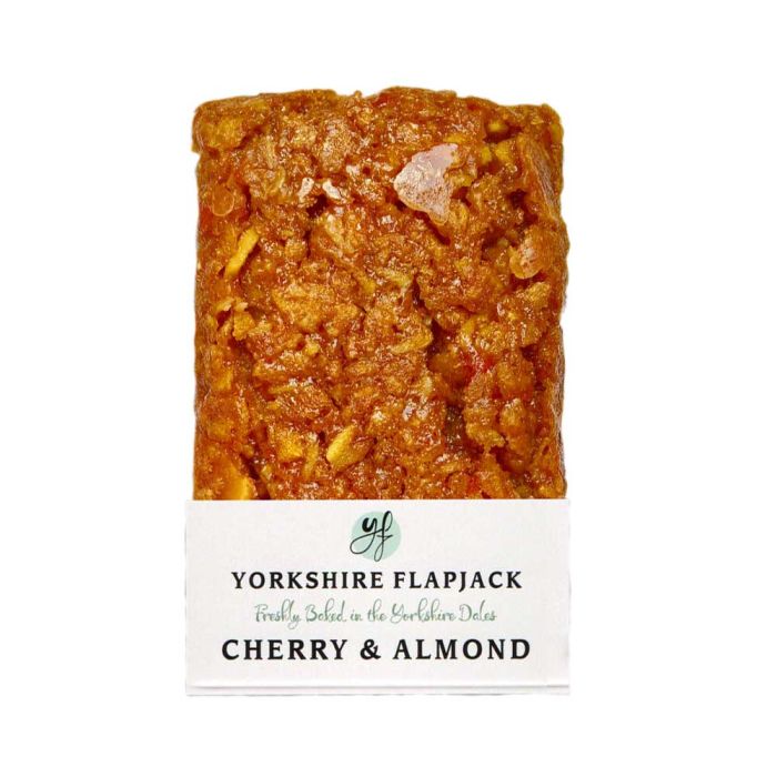 Yorkshire Flapjack Cherry & Almond Flapjack [WHOLE CASE] by Yorkshire Flapjack - The Pop Up Deli