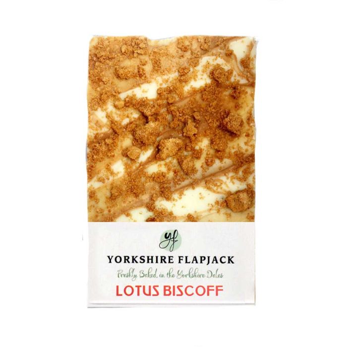 Yorkshire Flapjack Lotus Biscoff Flapjack [WHOLE CASE] by Yorkshire Flapjack - The Pop Up Deli
