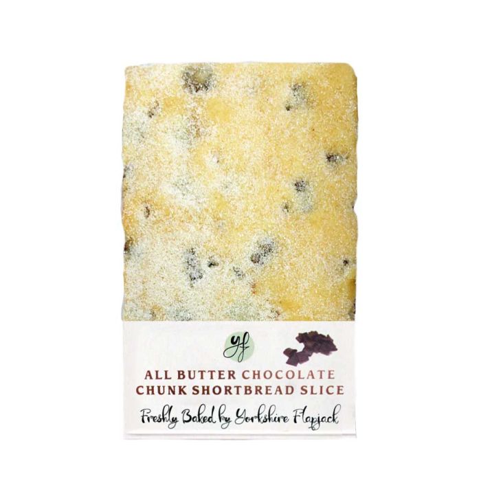 Yorkshire Flapjack Chocolate Chunk All Butter Shortbread [WHOLE CASE] by Yorkshire Flapjack - The Pop Up Deli